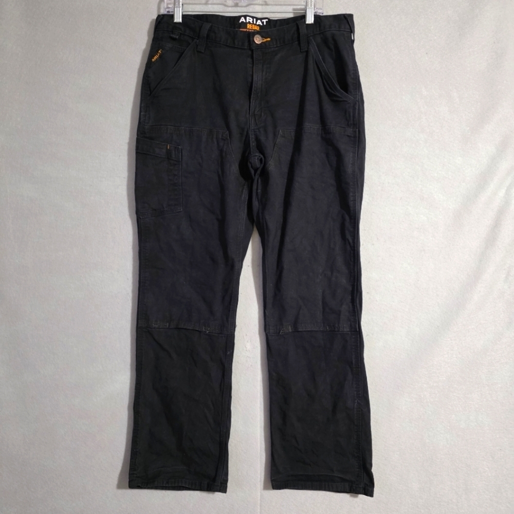 Ariat Rebar M4 Low Rise Straight Double Front Stackable Pants Size 34x30*